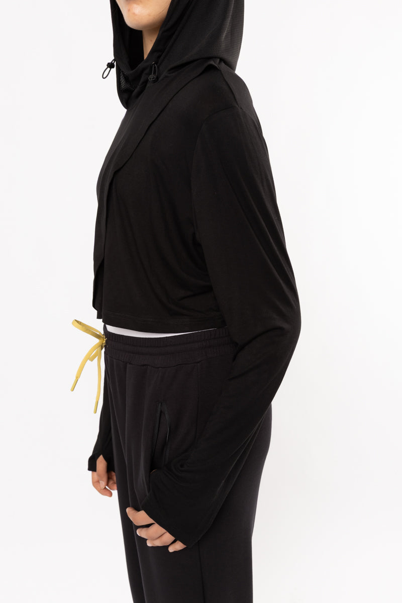 Arenal Hoodie/ Hijab crop top